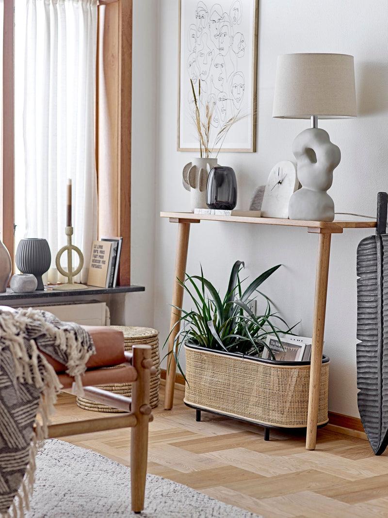 Bloomingville Dagny Vase, Schwarz, Steingut Exklusive Angebote