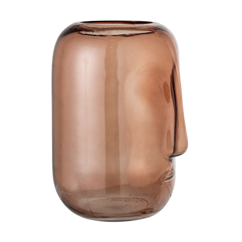Bloomingville Amida Vase, Braun, Glas Bestseller