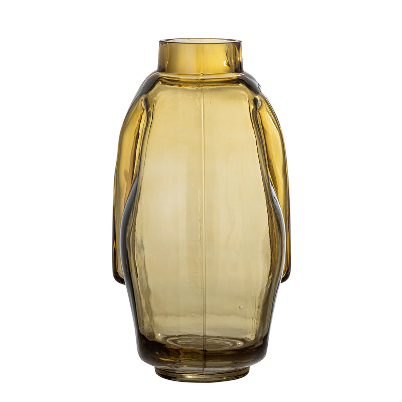 Bloomingville Daisi Vase, Braun, Glas Räumungsverkauf