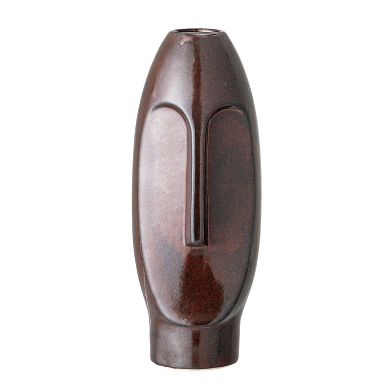 Bloomingville Daviid Vase, Braun, Steingut Sonderangebote