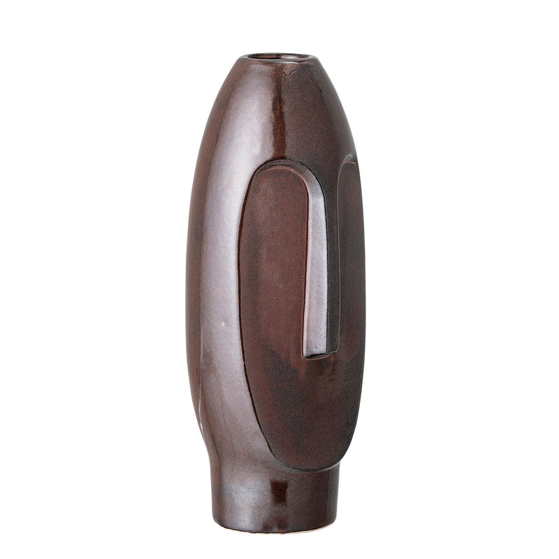 Bloomingville Daviid Vase, Braun, Steingut Sonderangebote