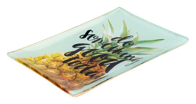 GIFTCOMPANY Ananas Tablett Porzellan Kostenloser Versand international