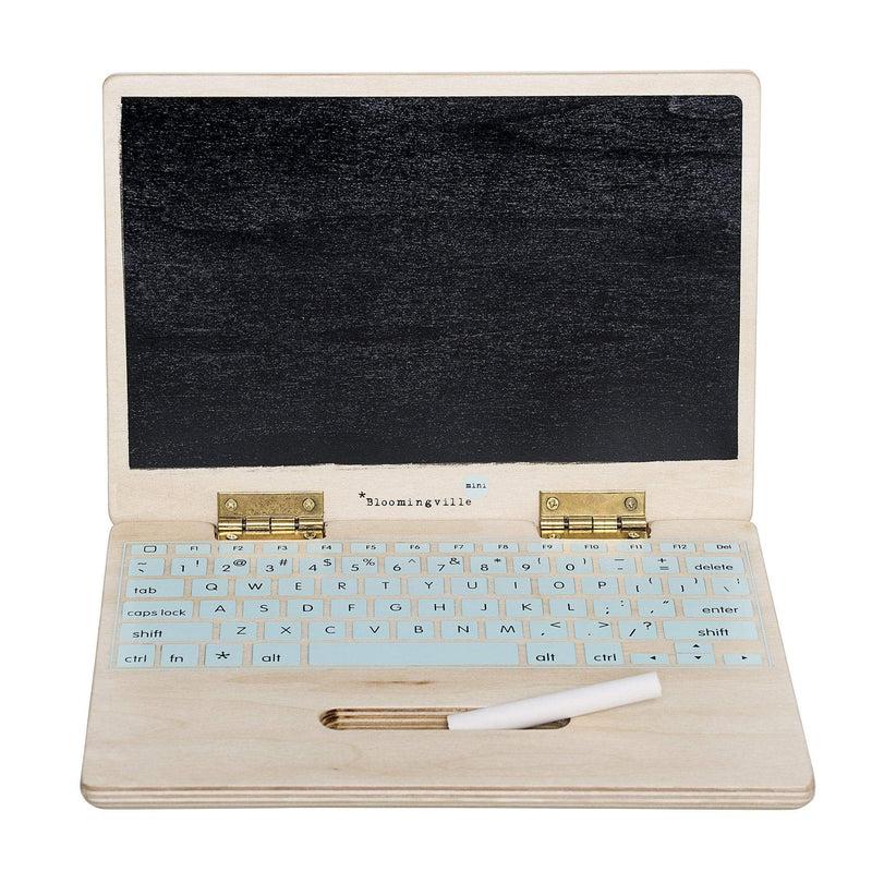 Bloomingville Laptop aus Holz mit Kreidetafel 50% Rabatt für begrenzte Zeit