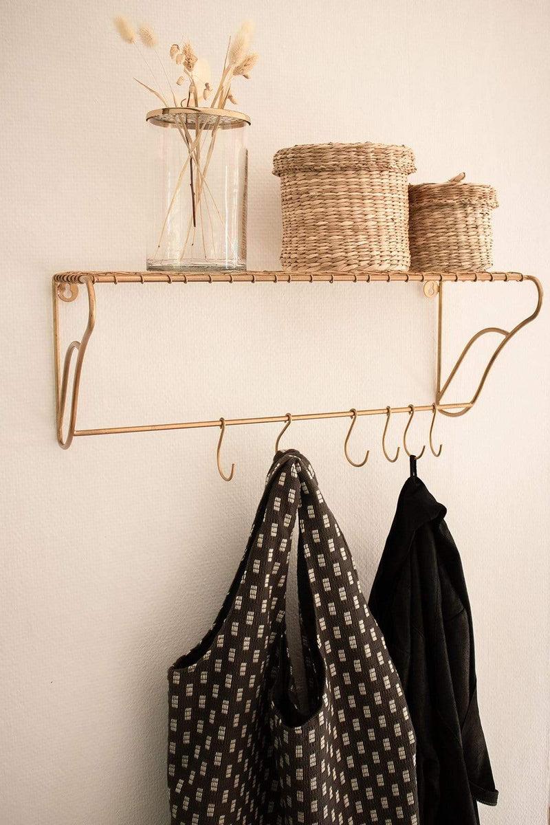 LaLe Living Garderobe Hakenleiste Melda aus Eisen, 50x20 cm Meist gekauft