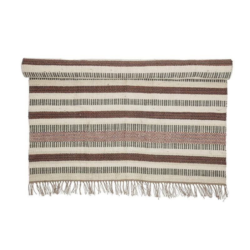 Bloomingville Läufer aus Jute mehrfarbig, L180xB120 cm Zeitlich begrenztes Angebot