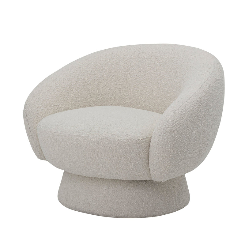 Bloomingville Ted Loungesessel, Weiá, Polyester Bis zu 60% Rabatt
