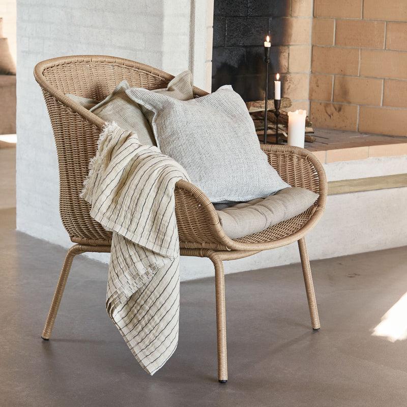House Doctor Lounge-Sessel, Hapur, Natur Günstig kaufen