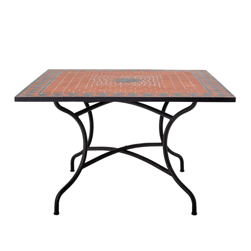 Bloomingville CREATIVE COLLECTION Hellen Esstisch, Rot, Stein Flash Sale