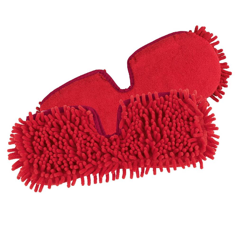 CLEANmaxx Ersatz-Wischtuch 2er-Set in Rot für den Spray-Mopp