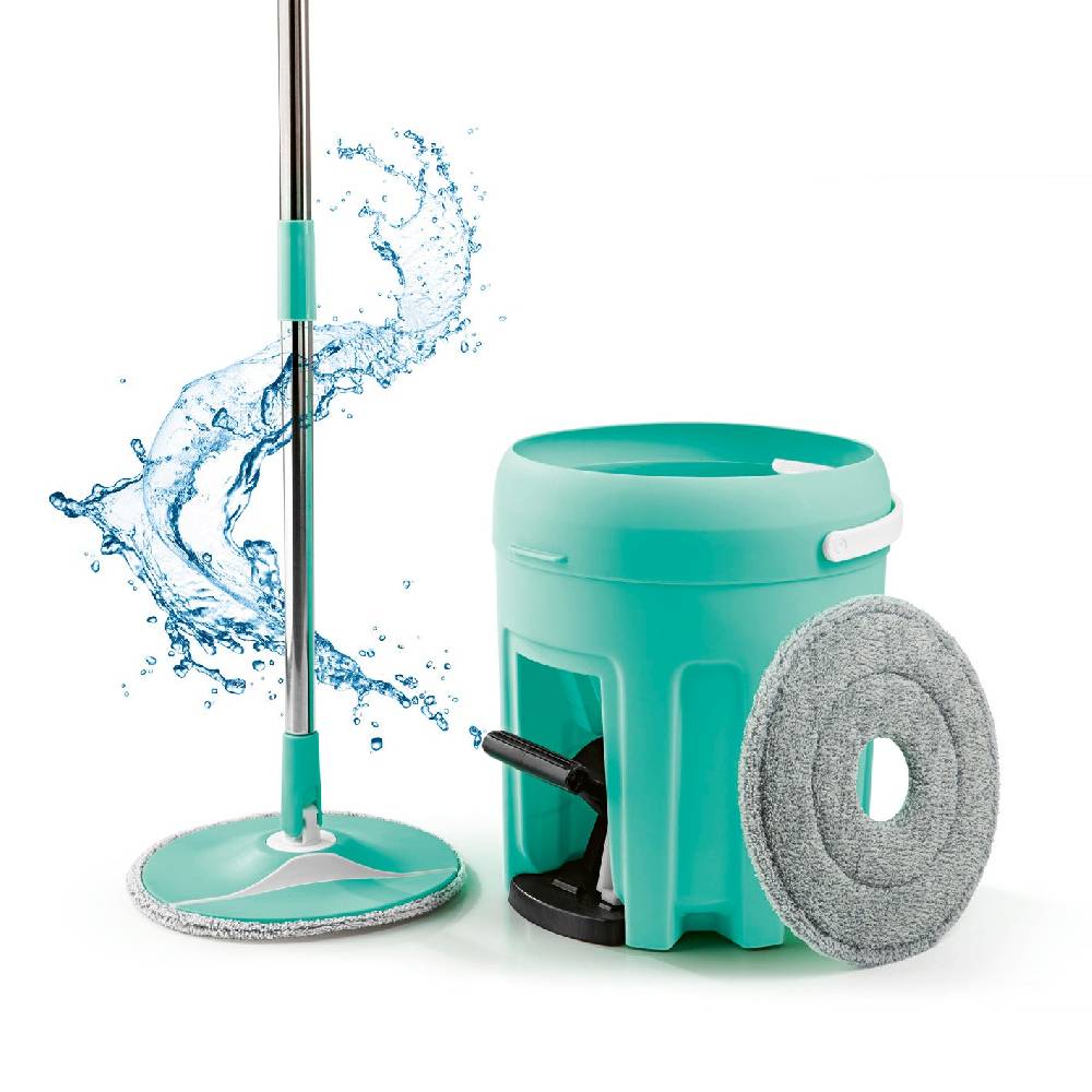 CLEANmaxx Spin-Mopp mit Wischeimer - 5 Liter Osterangebot