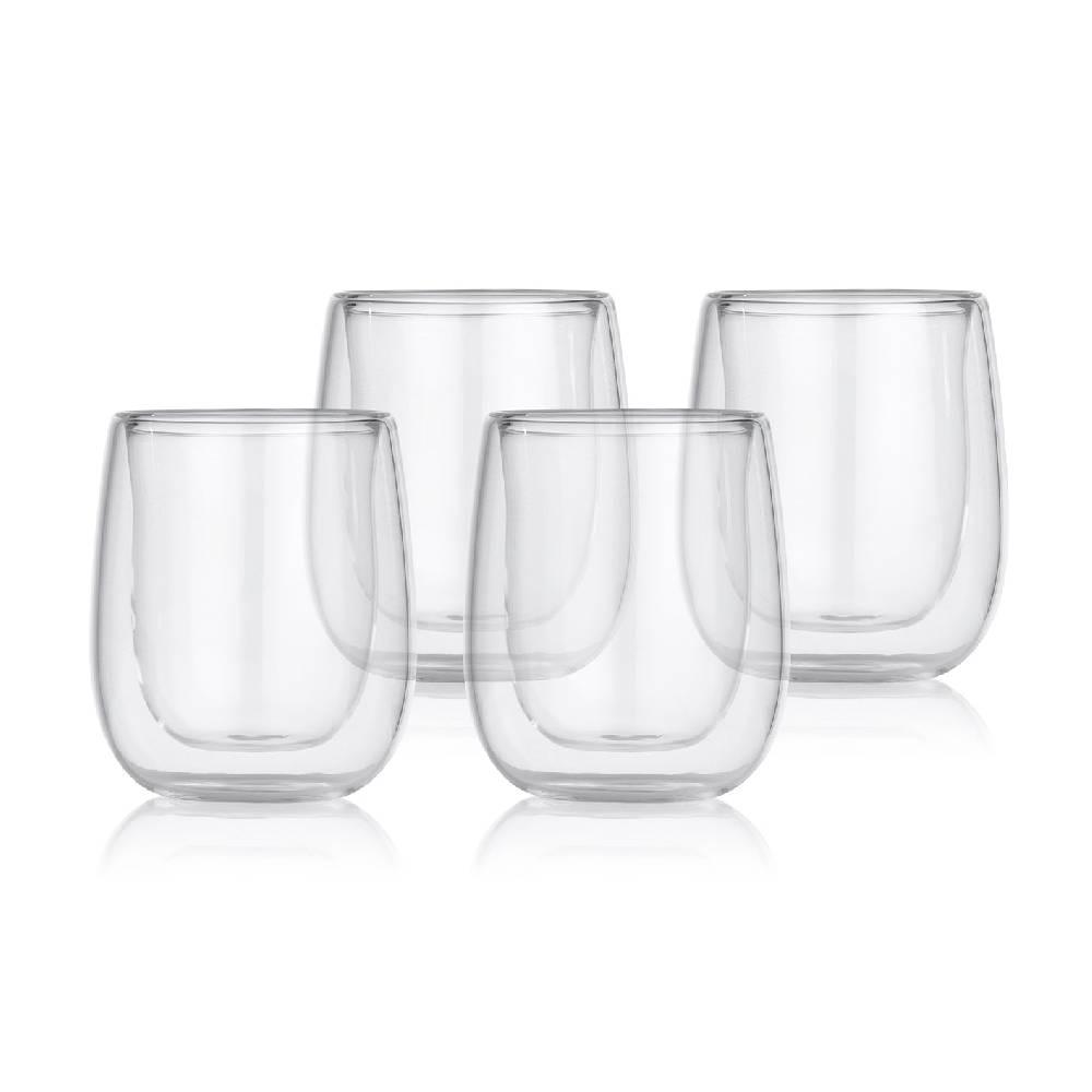 GOURMETmaxx Espresso-Thermogläser - 4er-Set Nur für heute