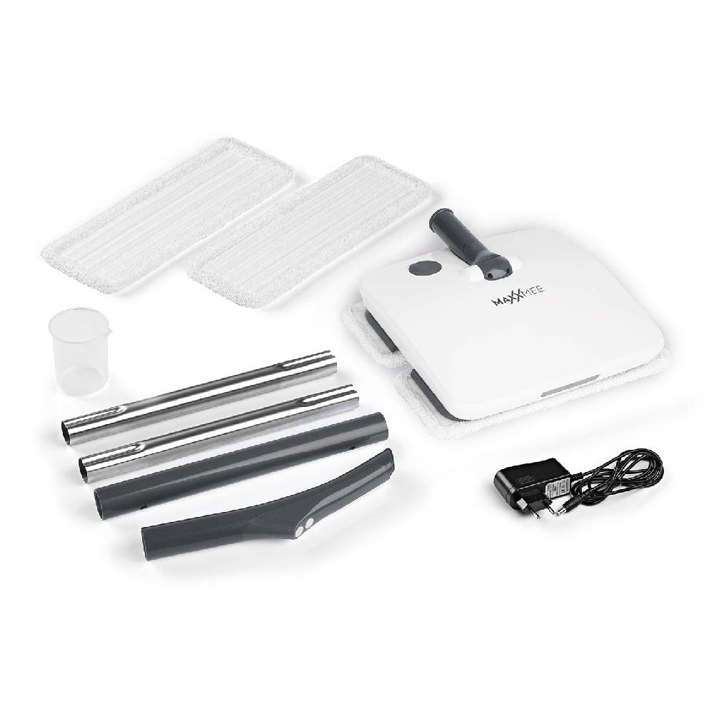 MAXXMEE Akku-Vibrationsmopp mit Sprühfunktion - grau Discount Store für neue Produkte