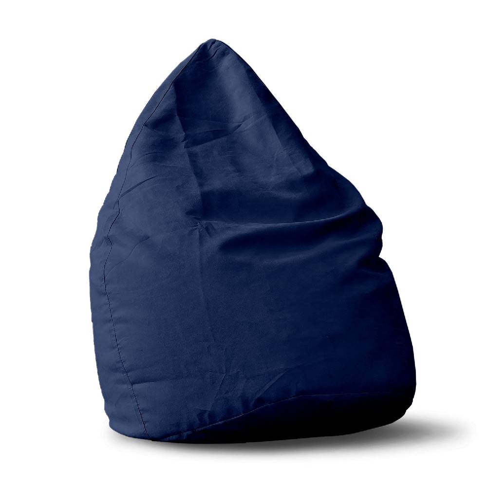 LUMALAND Luxury XL Sitzsack (120 L) - indoor - Dunkelblau