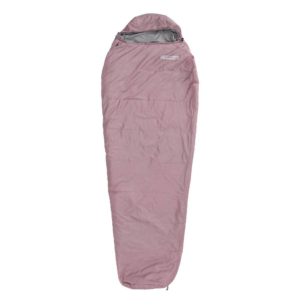 Where Tomorrow Camping Schlafsack Small & Light - Mumienschlafsack mit Tasche - 220 x 80 x 50 cm - Rose Neueste Stile