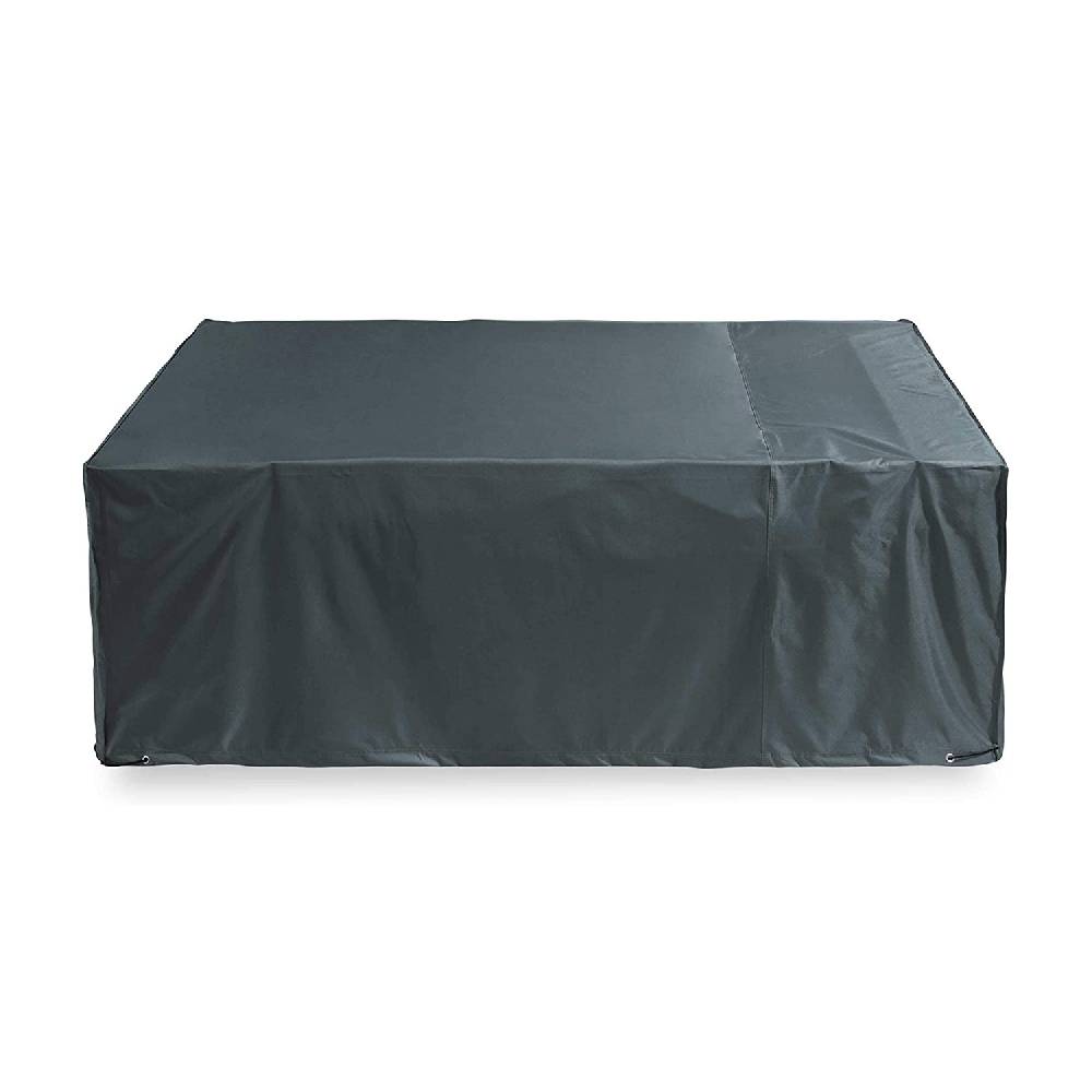 LUMALAND Abdeckplane für Gartenmöbel - 240 x 140 x 90 cm - Grün/Grau