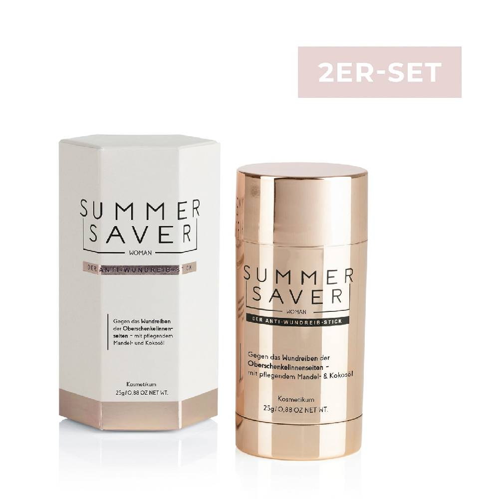 SUMMERSAVER Kosmetikum - Anti-Wundreib-Stick - Woman - 2er-Set (je 25 g) Versandkostenfrei