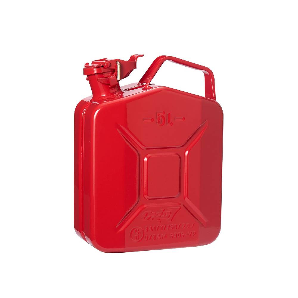 Oxid7 Metall Benzinkanister 5l - Rot