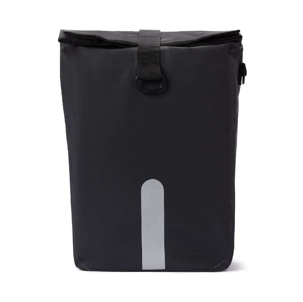 #DoYourSports Wasserdichte Fahrradtasche Roll-Top - 21 L - Schwarz