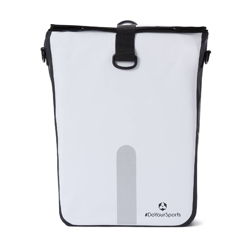 #DoYourSports Wasserdichte Fahrradtasche Roll-Top - 21 L - Weiß Online Shopping