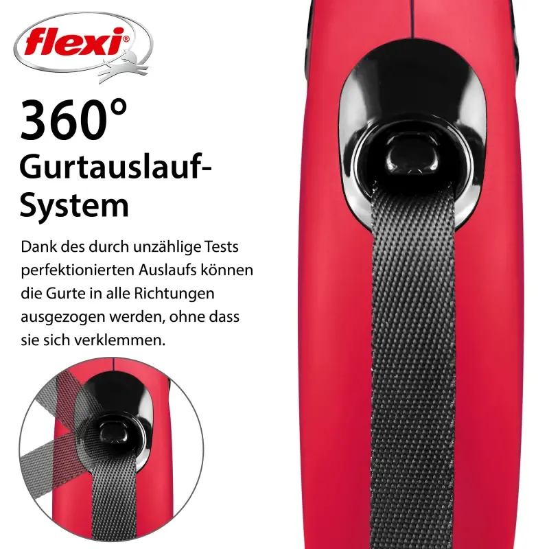 fressnapf Flexi New Classic Gurt rot XS 3 m 12 kg Rabatte dieses Monats