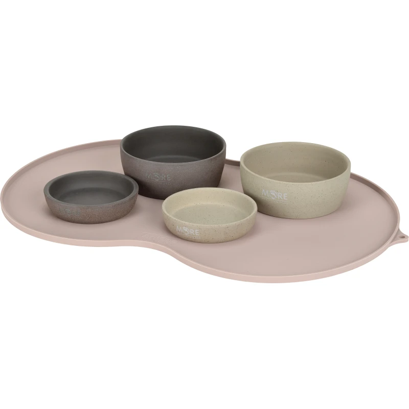 fressnapf AniOne Napfunterlage 8-shape 40 x 30 cm rosa Begrenzt auf 3 Tage