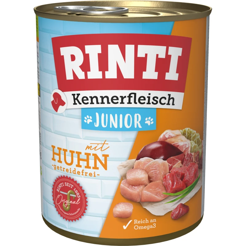 fressnapf RINTI Kennerfleisch Junior Huhn 12x800 g Bis zu 60% Rabatt