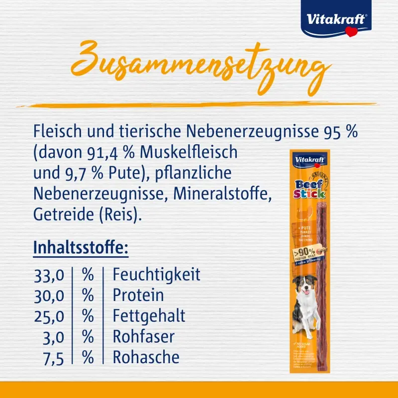fressnapf Vitakraft Beef-Stick 50x12g Pute Riesige Rabatte