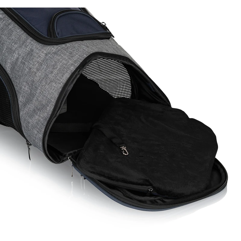 fressnapf Knuffelwuff Hunderucksack Tajumulco Trolley faltbar 2 in 1 mit Rollen und Griff Letzter Tag
