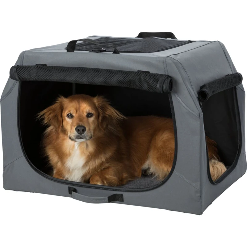 fressnapf Trixie Mobile Kennel Easy grau S-M Zeitbegrenzte Promotion