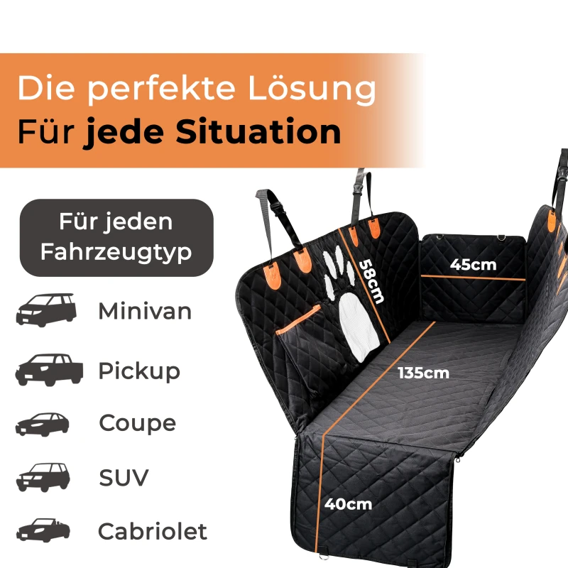 fressnapf Petsation Autoschondecke Hundedecke für Rückbank + Kofferraum Clearance-Verkauf