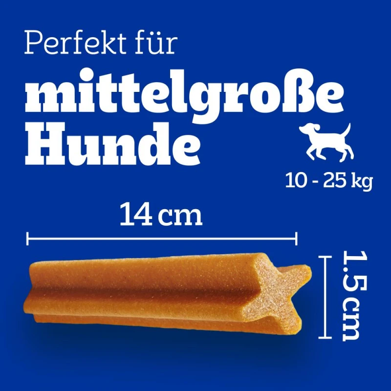 fressnapf Pedigree Zahnpflege Dentastix Multipack für mittelgroße Hunde 2x56 Stück Günstiger Verkauf