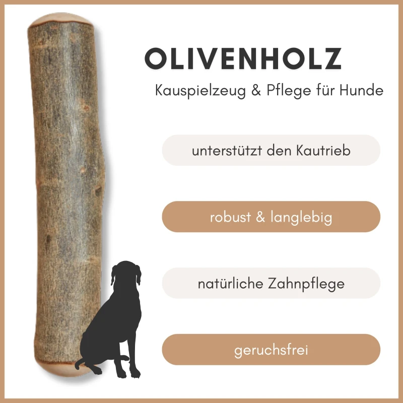 fressnapf Supravit Olivenholz – Robustes Kauspielzeug für Hunde XS Online Outlet