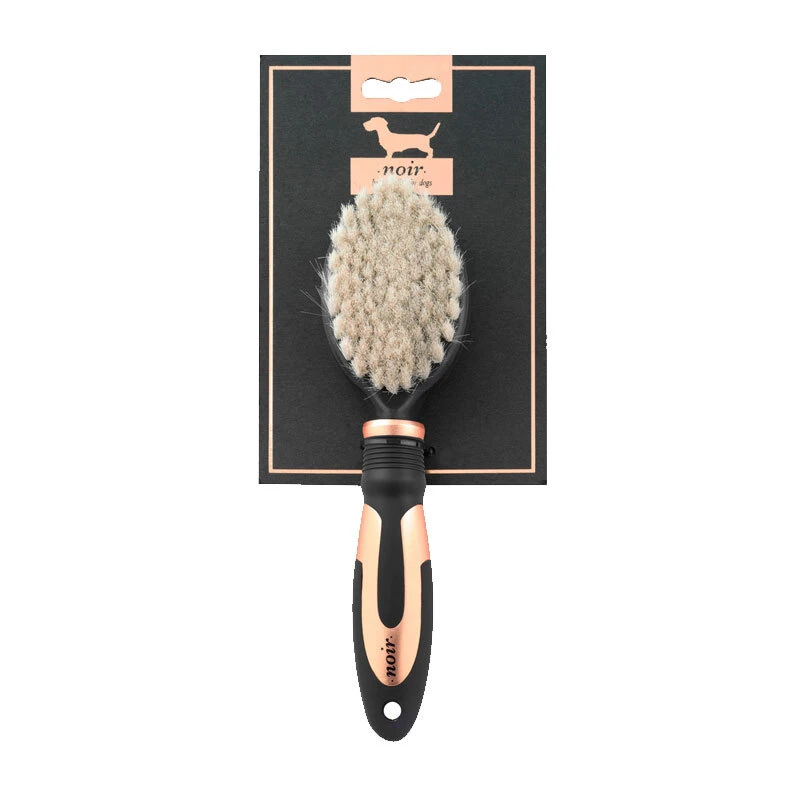fressnapf Europet Bernina NOIR Bristle Brush Pflegebürste extra weich Ziegenhaar Bestseller