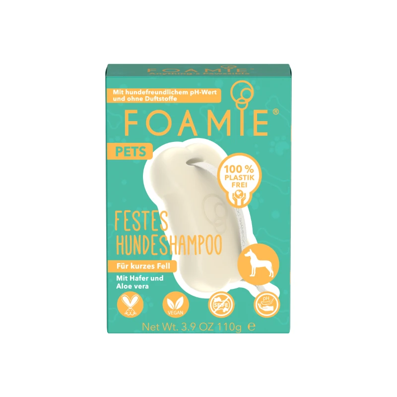fressnapf New Flag Foamie Hundeshampoo kurzes Fell 6 x 110 g Super Sparpreis