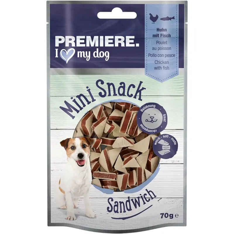 fressnapf PREMIERE Mini Sandwich Huhn und Fisch 70 g Black Friday