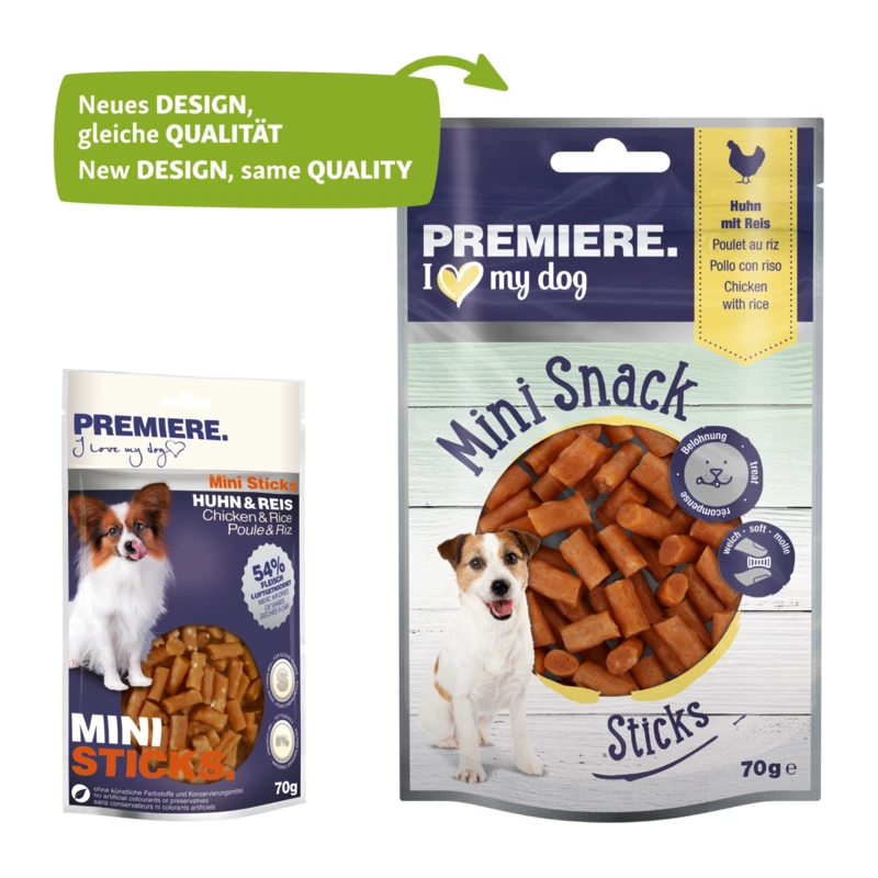fressnapf PREMIERE Mini Sticks Huhn und Reis 70 g Osterangebot