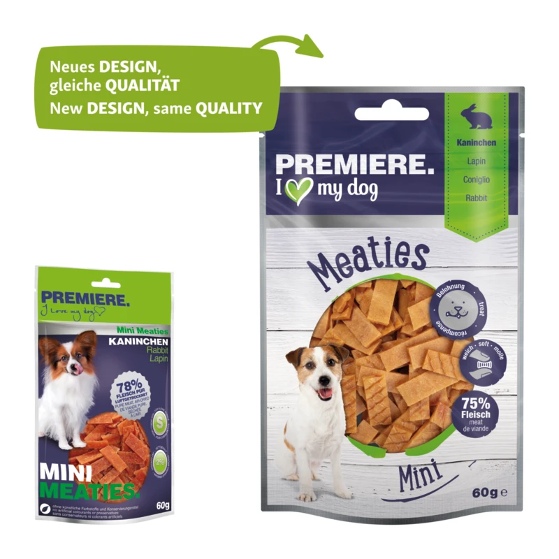 fressnapf PREMIERE Mini Meaties Kaninchen 60 g Muttertagsangebot