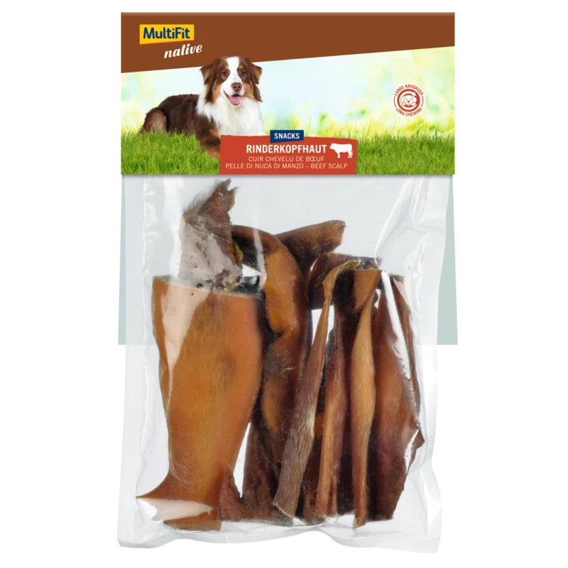 fressnapf MultiFit native Rinderkopfhaut 200g Tiefpreis