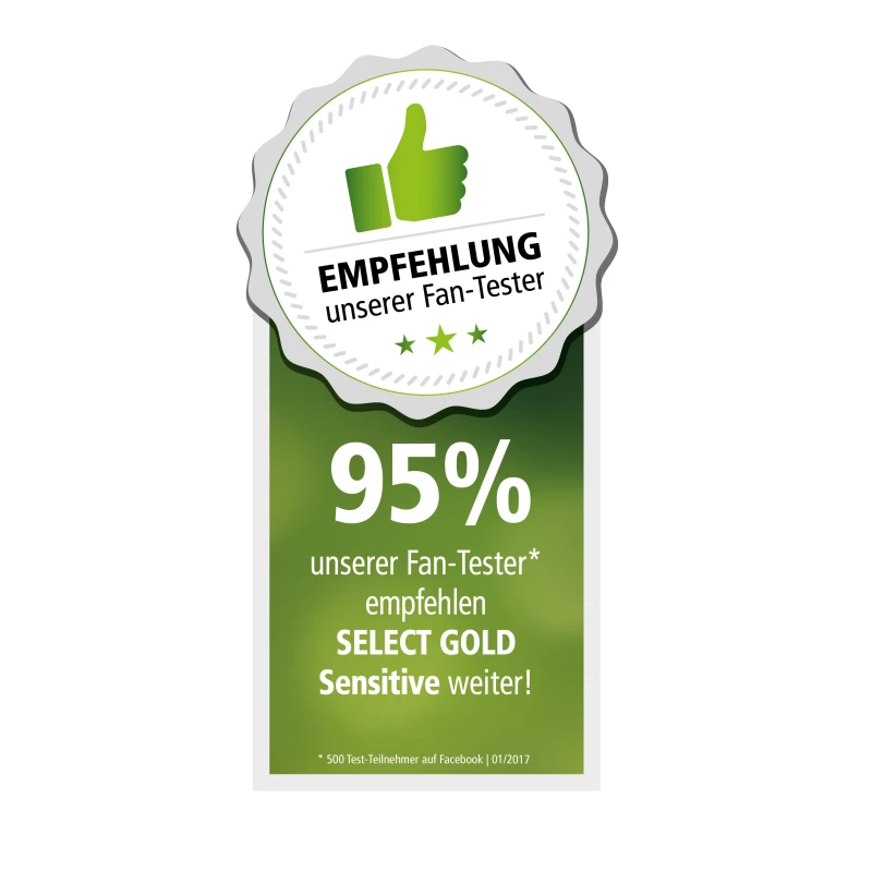 fressnapf SELECT GOLD Sensitive Adult Maxi Pferd und Tapioka 4 kg Nur noch ein Tag übrig