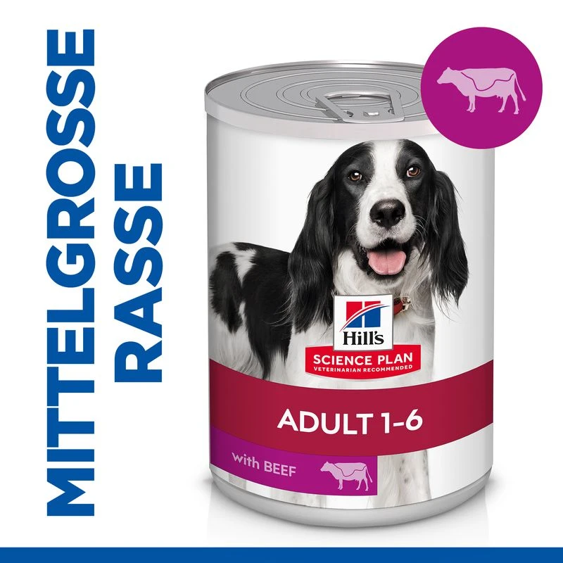 fressnapf Hill's Science Plan Adult 12x370g Rind Kostenloser Versand
