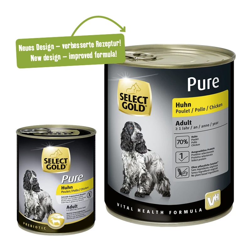 fressnapf SELECT GOLD Pure Adult Huhn 6x800 g Exklusive Angebote