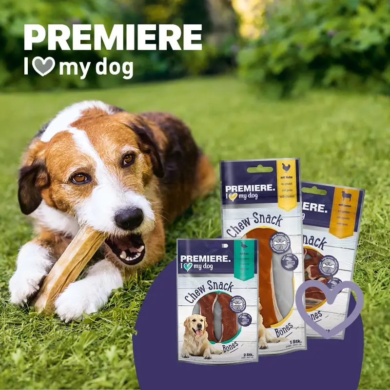 fressnapf PREMIERE Kauknochen mit Ente 12 Stück 120 g Wochenangebot