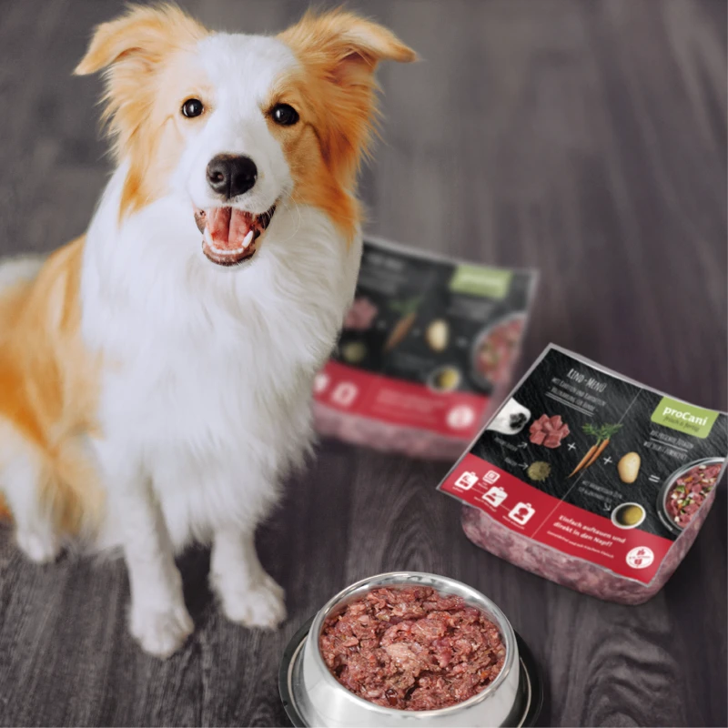 fressnapf ProCani BARF Komplettmenü TK-Blockware Napffertig Rind 16x500 g Letzter Tag