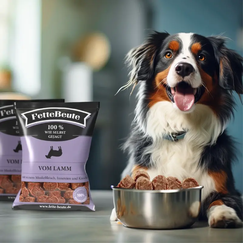 fressnapf FetteBeute BARF Komplettmenü Hund TK-Nuggets Napffertig Lamm 6x800 g Zeitbegrenzte Promotion