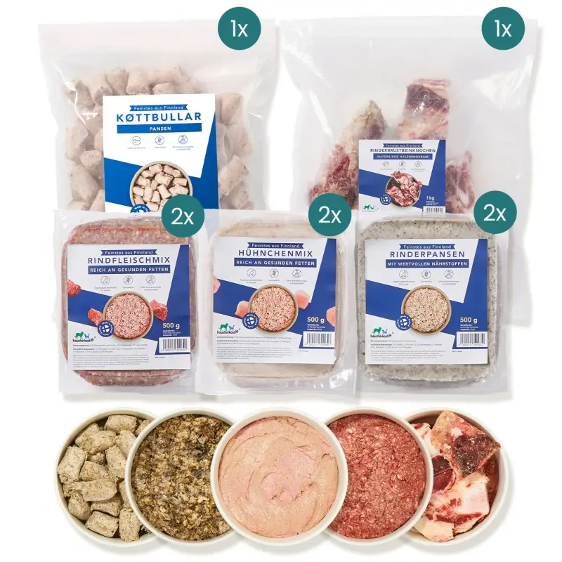 fressnapf haustierkost.de Probierpaket Finnland BARF Frostfutter Super Rabatt