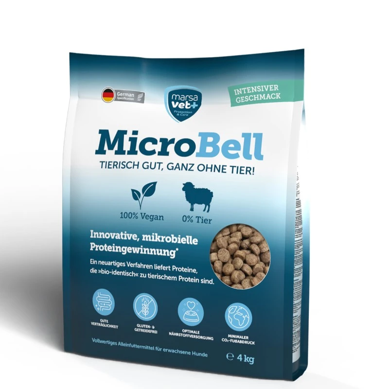 fressnapf Marsavet Veganes Hundefutter - Trockenfutter mit mikrobiellem Protein - MicroBell 50% Rabatt mit kostenlosem Versand