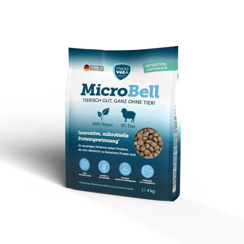 fressnapf Marsavet Veganes Hundefutter - Trockenfutter mit mikrobiellem Protein - MicroBell 50% Rabatt mit kostenlosem Versand