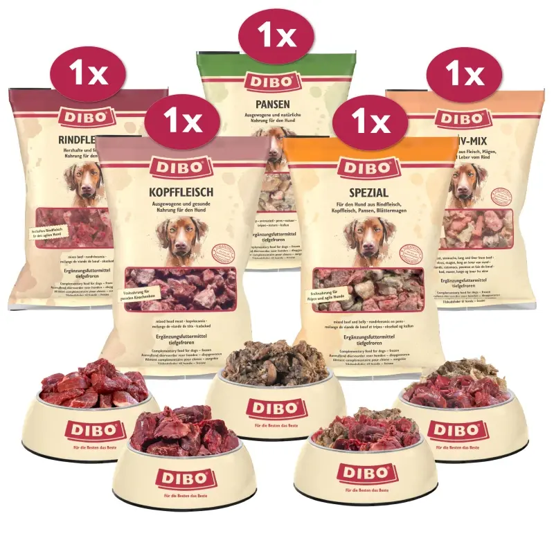 fressnapf DIBO Frostfutter Alles vom Rind Bundle Rabatte dieses Monats