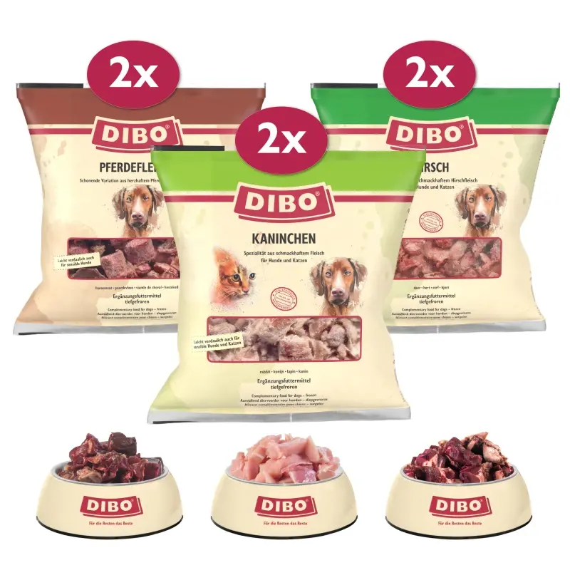 fressnapf DIBO Frostfutter Exklusive Proteine Bundle Online