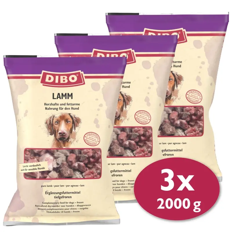 fressnapf DIBO Frostfutter Lamm 3x2 kg Verkauf